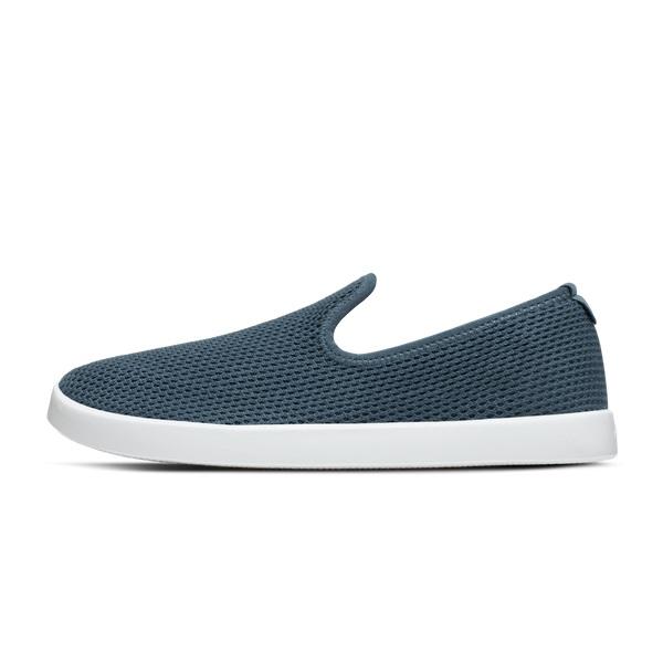 Turquoise Allbirds Tree Loungers Men's Slip On Shoes | IN1105AH