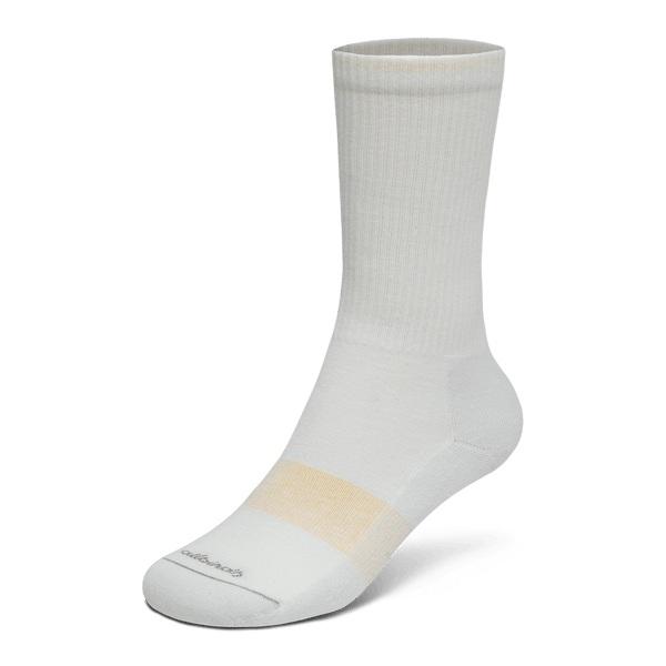 White Allbirds Anytime Crew Men\'s Socks | IN1372RV