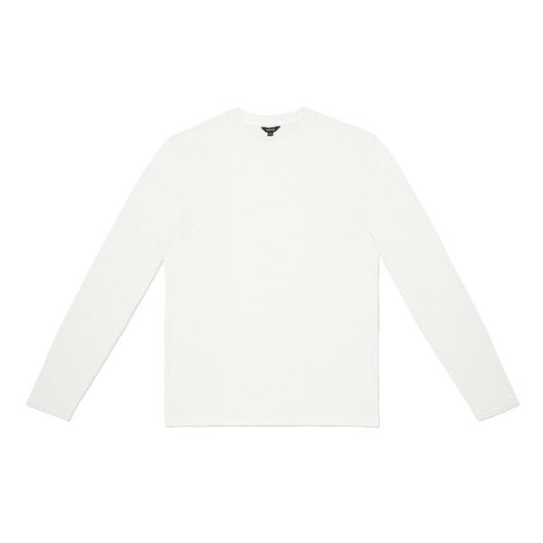 White Allbirds Long Sleeve Sea Women's T Shirts | IN1731OK