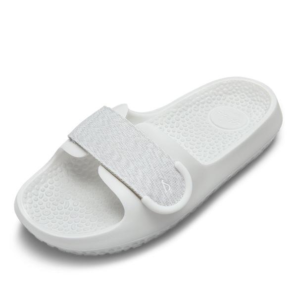 White Allbirds Sugar Sliders Women\'s Slides | IN1544FD