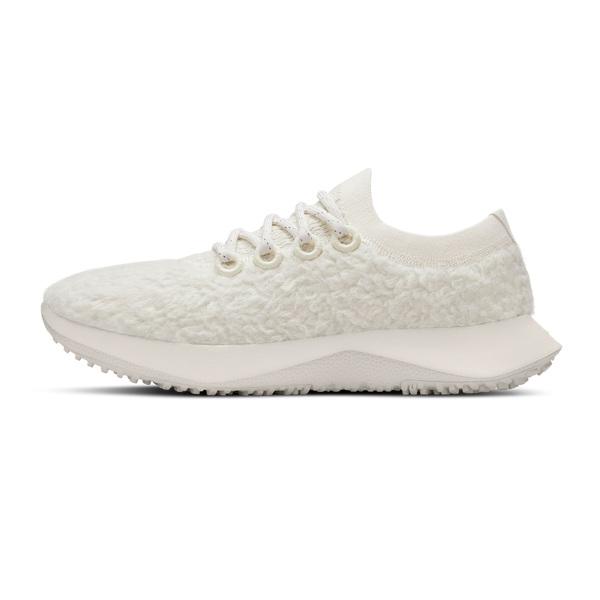 White Allbirds Wool Dasher Fluffs Men's Running Shoes | IN1126HA